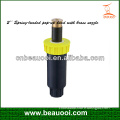 2'' Brass Spring -loaded pop-up head with brass nozzle